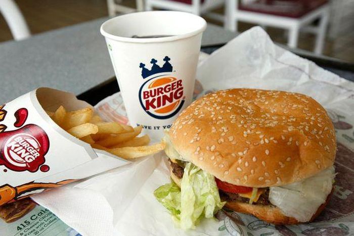 Sản phẩm của Burger King. Ảnh: Reuters
