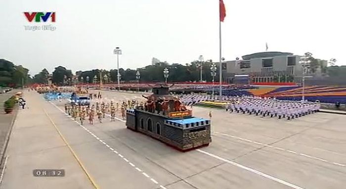 Biểu tượng Nhà nước Việt Nam qua các thời kỳ. Ảnh: Chụp màn hình.