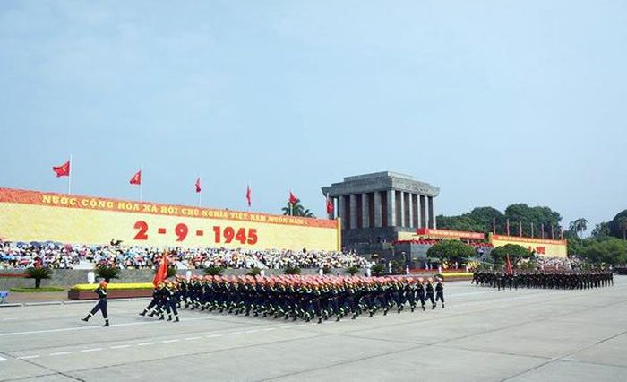 Khối Cảnh sát PCCC và CNCH. Ảnh: Trang Dũng.