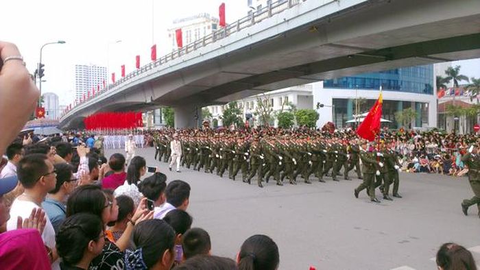 Khối Công an xã. Ảnh: Thanh Xuân.
