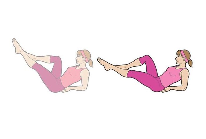 Động tác này giúp cơ chân săn chắc.