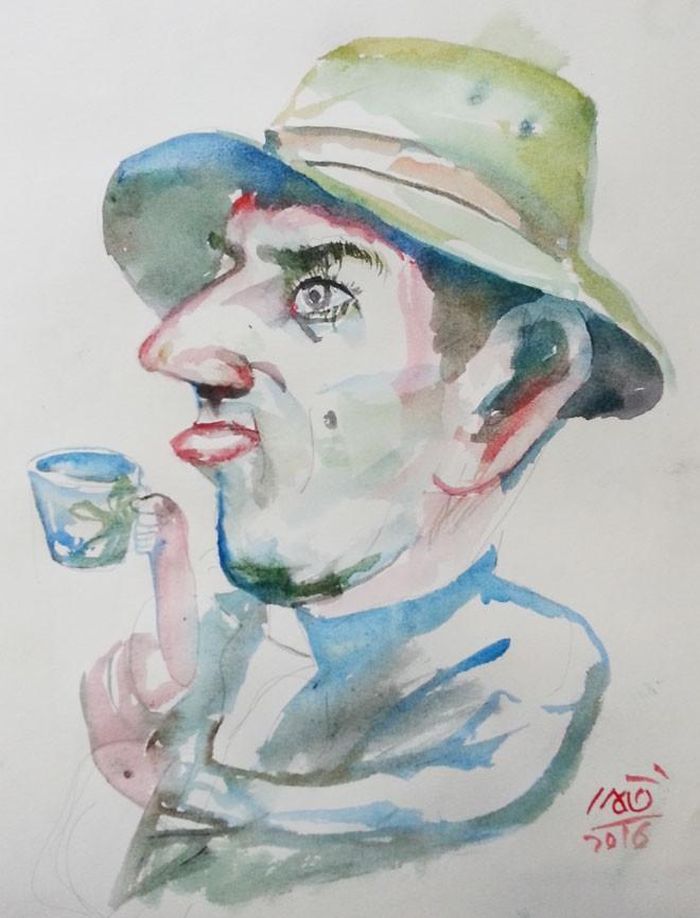 Tranh: Nguyễn Văn Hổ.
