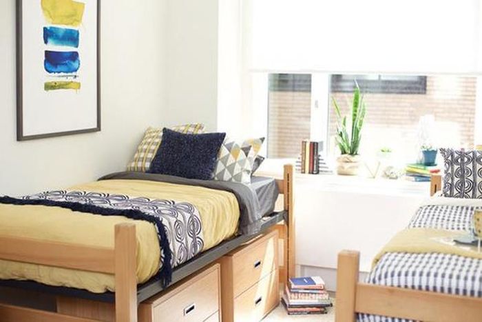  33 Beekman cung cấp 3 loại phòng. Phòng đơn có giá thuê 9.700 USD/học kỳ, trong khi những sinh viên lựa chọn thuê phòng đôi và phòng ba phải trả 8.770 USD/ học kỳ. 