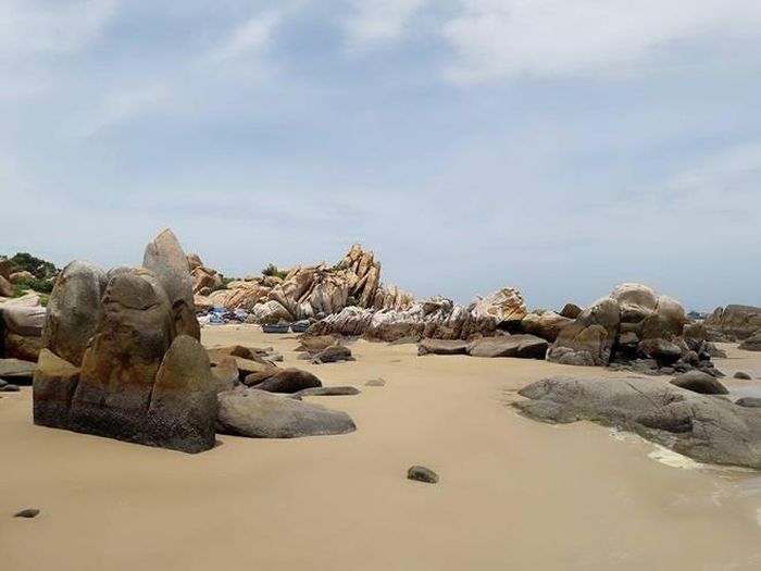 Bãi đá tuyệt đẹp.