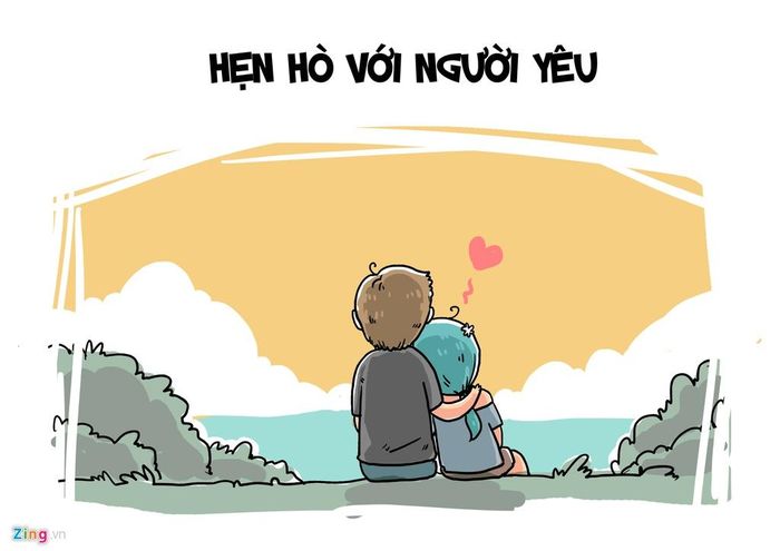 Với những người đã tìm thấy nửa còn lại, việc hẹn hò, cùng nhau ngắm cảnh, thưởng thức bữa ăn ngon... chắc chắn không thể thiếu.