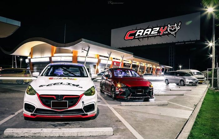 Không chỉ riêng tại Việt Nam, những người đang sử dụng Mazda tại Thái Lan cũng lột xác những chiếc xế cưng giá rẻ của mình theo những phong riêng biệt đầy độc đáo và cá tính.