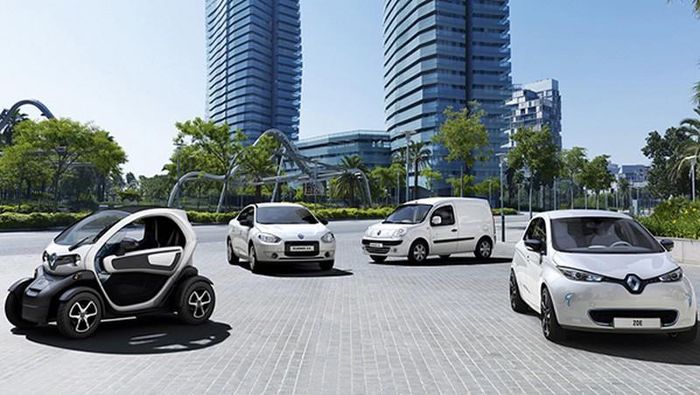 Xe điện Renault chiếm được lòng tin của khách hàng. 