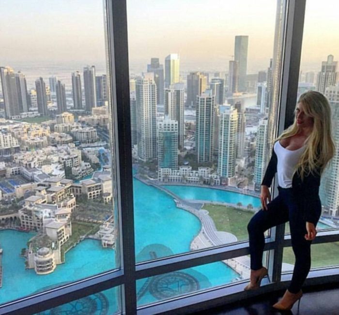 Một góc Dubai từ khách sạn 7 sao duy nhất thế giới.