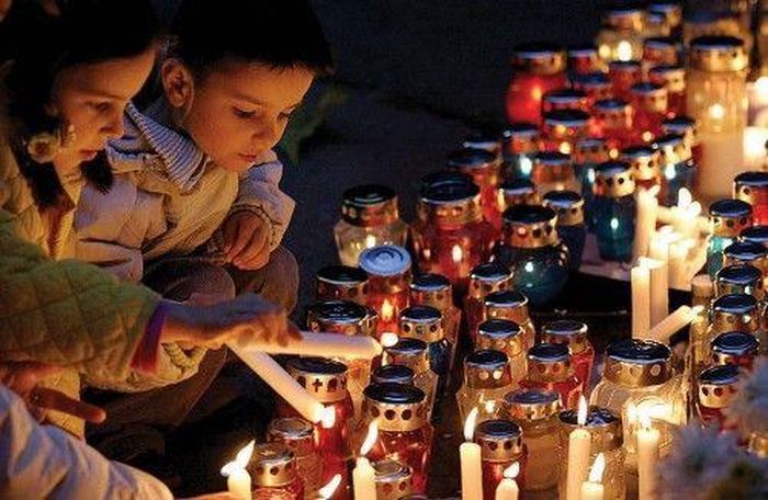 Nghĩa trang đêm Halloween tại Áo (Ảnh: Internet)