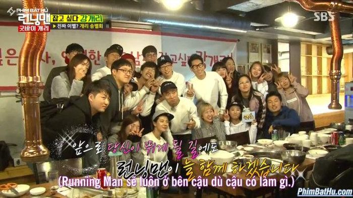 Gia đình Running Man sẽ mãi ở bên cậu dù cậu có làm gì…