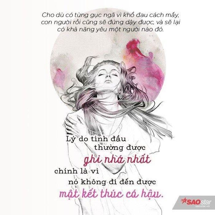 Tình đẹp nhất chính là tình dang dở.