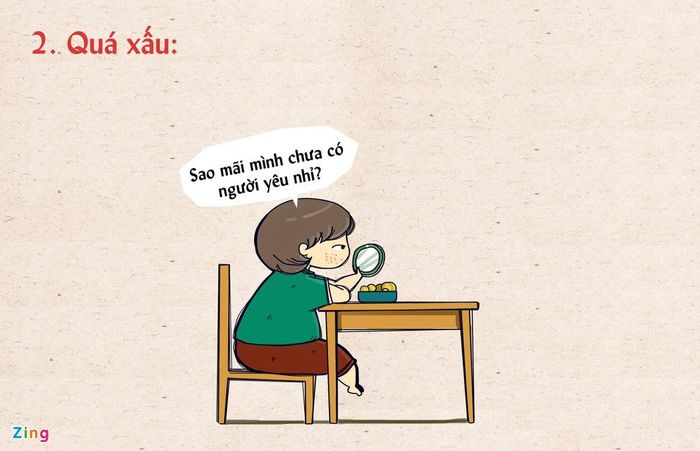 Nhiều người cho rằng việc này rất hiển nhiên. Xấu ở đây có thể hiểu theo cả hai nghĩa, xấu tính nết lẫn xấu ngoại hình.