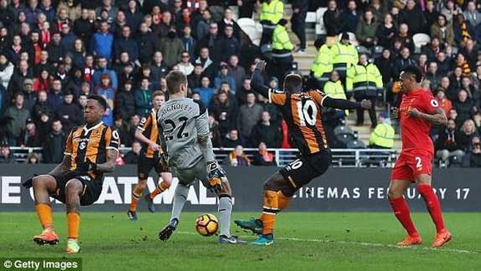  Sai lầm đáng trách của Mignolet mang đến bàn thắng mở tỷ số cho Hull City 
