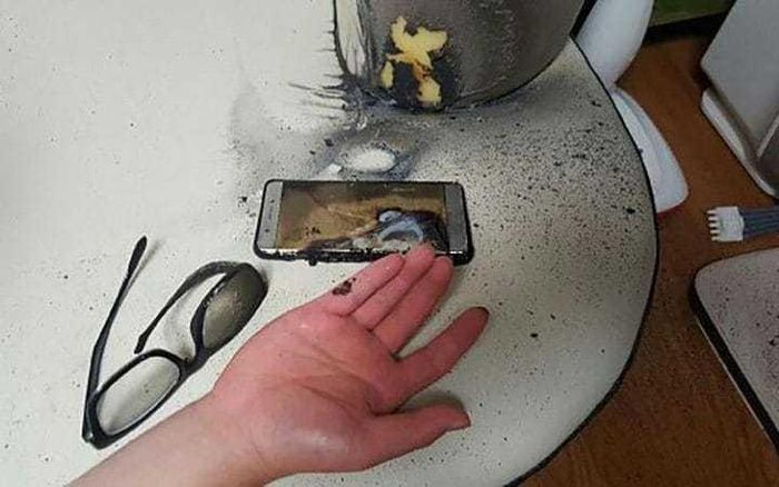 Samsung Note 7 phát nổ là do pin bị lỗi