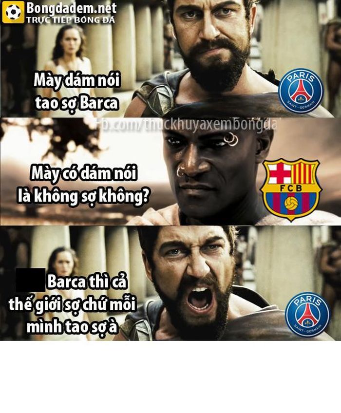 Trước trận đấu và sau trận đấu, PSG đã nói gì về Barca.