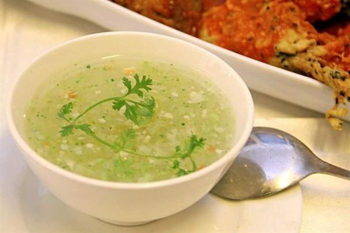 Món soup vừa đảm bảo chất dinh dưỡng cho trẻ bị ho gà vừa dễ ăn. Ảnh: Internet