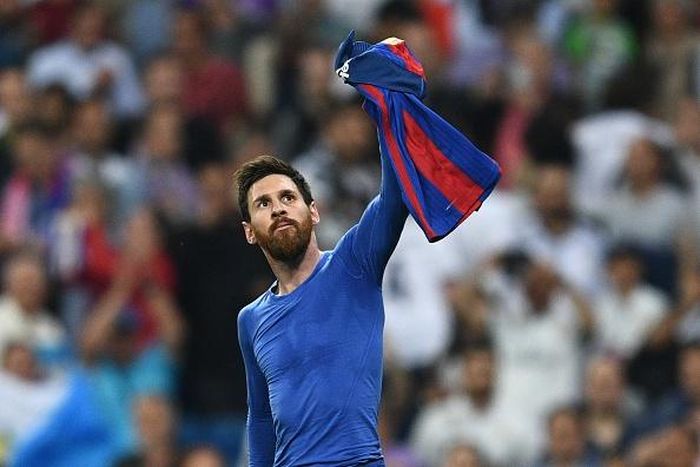 Messi xứng đáng là ngôi sao sáng nhất trong đêm El Clasico lần thứ 233. Ảnh: Getty Images.