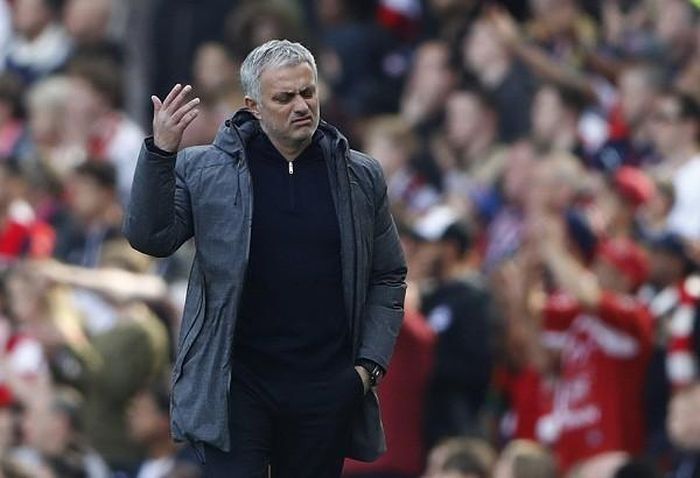 Sự thất vọng của Mourinho.