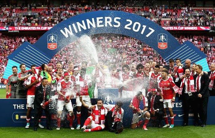 Arsenal xứng đáng lên ngôi vô địch cúp FA. Ảnh: Getty Images.