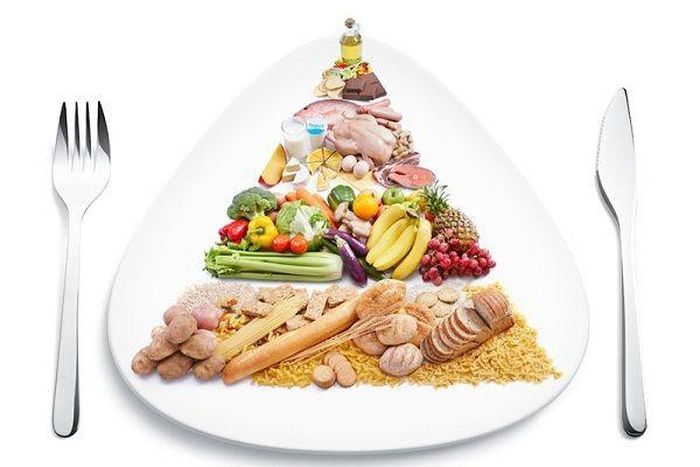 Trong một ngày người bệnh nên tuân thủ số lượng thực phẩm nạp vào cơ thể như sau: Ảnh: Dinh dưỡng.