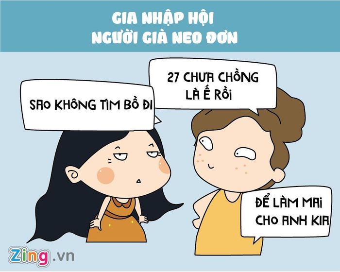 Mặc dù bạn thấy cuộc sống độc thân vẫn ổn, những người xung quanh lại không thấy ổn chút nào. 