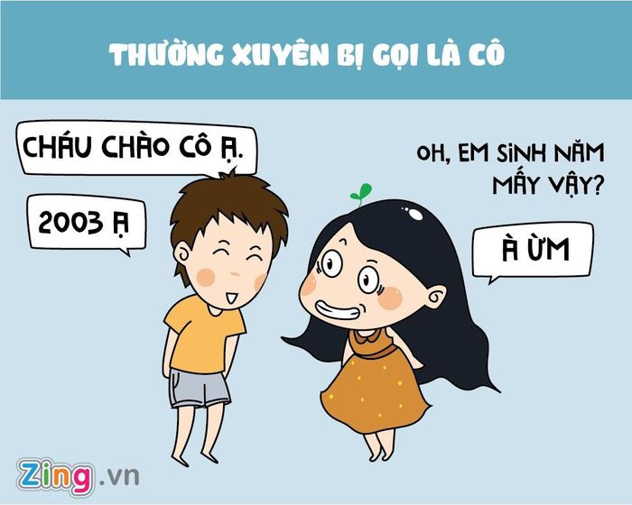 Là 9X, bạn không quá già, nhưng cũng không còn trẻ nữa. Nhất định không ai không trải qua cảm giác "vỡ vụn" khi có ai đó gọi là cô/chú.