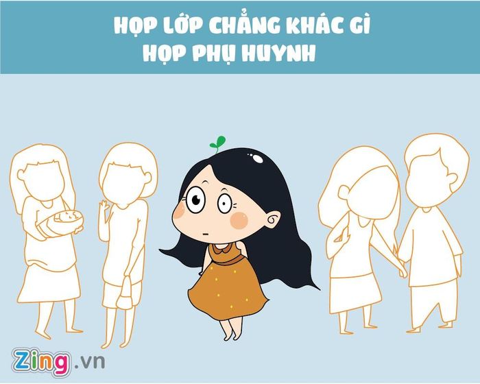 Khi xưa, lúc chia tay, ai nấy còn bịn rịn, nhưng chắc hẳn đến ngày sum họp, dân số sẽ tăng gấp đôi. Câu chuyện bấy giờ không chỉ ôn lại kỷ niệm xưa mà là cùng nhau sẻ chia kinh nghiệm chăm sóc con cái. 