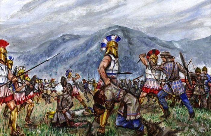 Trận chiến này chứng kiến việc Vua Leonidas bị người của mình phản bội dẫn đến thất bại. Cụ thể, 2 ngày sau khi nổ ra trận Thermopylae, một người dân địa phương đã tiết lộ với người Ba Tư con đường bí mật vòng qua phía sau quân Hy Lạp. Nhờ vậy mà quân Ba Tư đã đánh úp quân đội Hy Lạp và giành chiến thắng. Mặc dù thua trận nhưng binh sĩ của Vua Leonidas đa số chiến đấu đến hơi thở cuối cùng. Họ trở thành những người hùng được ca ngợi.