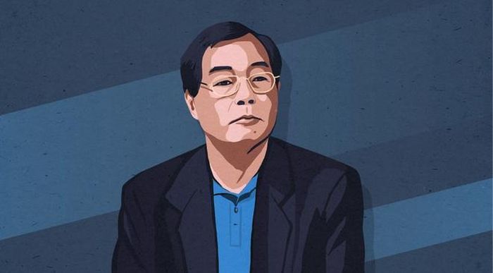 Chân dung ông Trầm Bê. Đồ họa: Phượng Nguyễn.