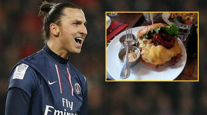 Ibrahimovic chắc hẳn sẽ rất bất ngờ về chiếc bánh mang tên mình