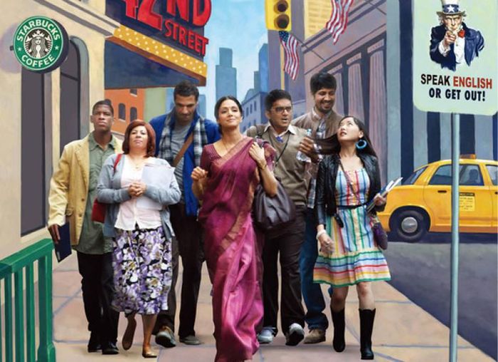  Cảnh trong phim "English Vinglish" 