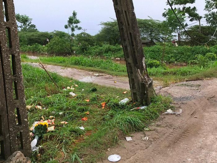 Khu vực nghi can trộm chó bị đánh tử vong.