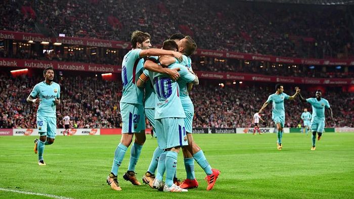 Barca tiếp tục phong độ ấn tượng và giữ vững ngôi đầu