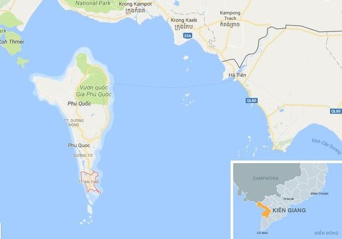 Nơi xảy ra sự cố. Ảnh: Google Maps.