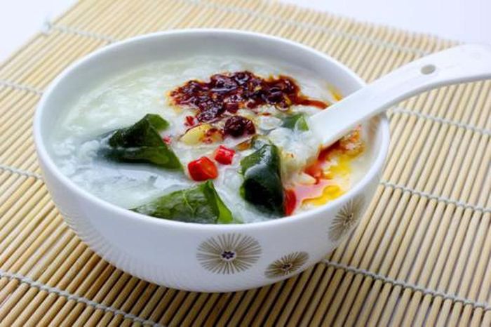 Ảnh minh họa cháo rong biển, nguồn: huitu.