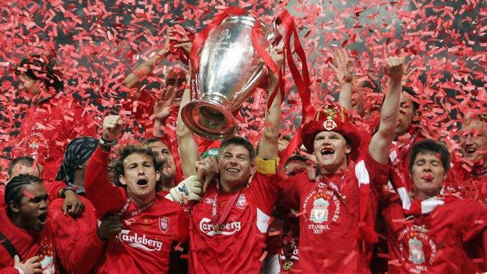  Liverpool vô địch Champions League 2004/2005 sau câu chuyện thần tiên ở Istanbul. 