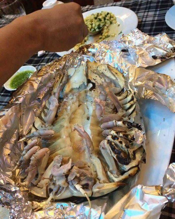 Bọ biển ngon nhất là hấp hoặc nướng.