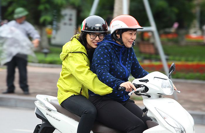 Không khí lạnh đặc trưng của Hà Nội.
