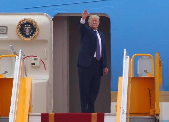 Sau Việt Nam, Tổng thống Trump sẽ lên đường đến Philippines - điểm đến cuối cùng trong chuyến công du qua năm nước châu Á. Ảnh: Như Ý