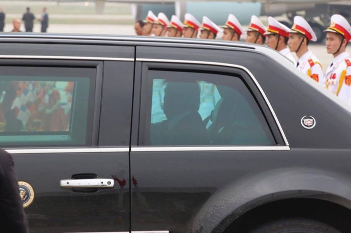 Tổng thống Mỹ Donald Trump đến Đà Nẵng (Việt Nam) hôm 10/11. Tại đây, ông tham dự Tuần lễ Cấp cao APEC. Ảnh: Như Ý