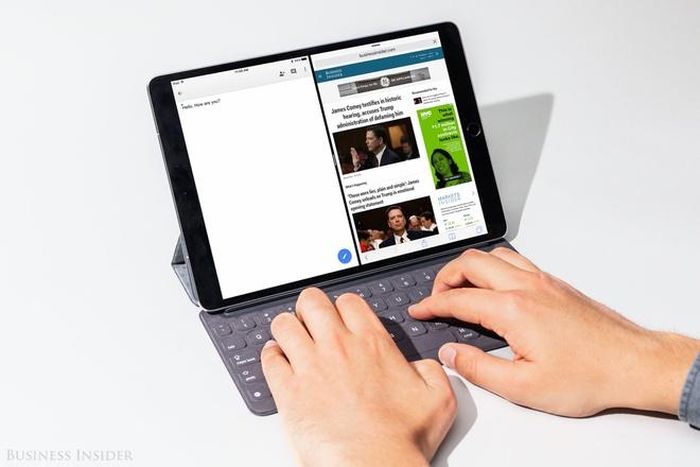 iPad đang dần thay thế laptop. Ảnh: Business Insider.