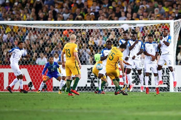 Trong trận lượt về vòng play-off World Cup 2016 giữa đại diện châu Á và khu vực CONCACAF trên sân ANZ (Sydney, Australia), Jedinak tỏa sáng bằng liên tiếp những bàn thắng sau các tình huống cố định để giúp đội nhà nhấn chìm đối thủ 3-1. Kết quả này cộng với trận hòa 0-0 lượt đi giúp đại diện xứ chuột túi giành chiến thắng chung cuộc 3-1, qua đó chính thức đoạt vé dự World Cup 2018 tại Nga.