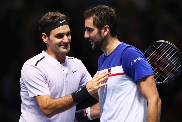 Vượt qua Cilic với tỷ số 2-1: 6-7(5), 6-4, 6-1, Federer hoàn tất vòng bảng bằng 3 trận toàn thắng. Huyền thoại người Thụy Sỹ cũng đang sở hữu thống kê ấn tượng từ đầu mùa 52-4 (thắng 52 - thua 4) - đạt tỷ lệ thắng 92,9%, cao thứ 3 trong sự nghiệp sau các năm 2005 (81-4, tương đương 95,3%) và 2006 (92-5, tương đương 94,8%).