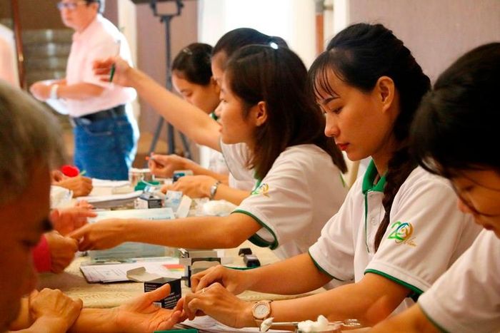 Chương trình nằm trong chuỗi hoạt động kỷ niệm 20 thành lập Tập đoàn Y Khoa Hoàn Mỹ 