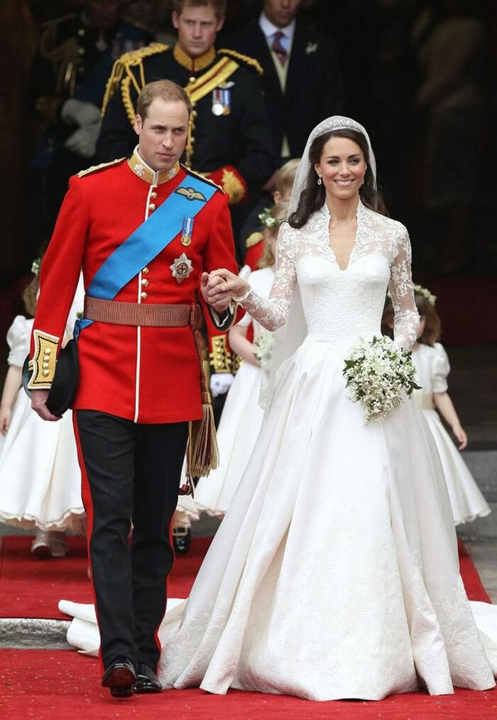 Hoàng tử William và Công nương Kate tổ chức đám cưới năm 2011.