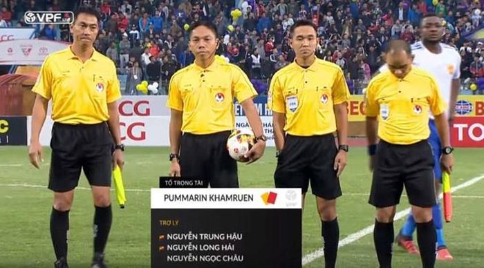 Trọng tài Thái Lan Pummarin từng sang V.League điều khiển các trận đấu mới đây vừa bị bắt vì dính đến dàn xếp tỷ số.