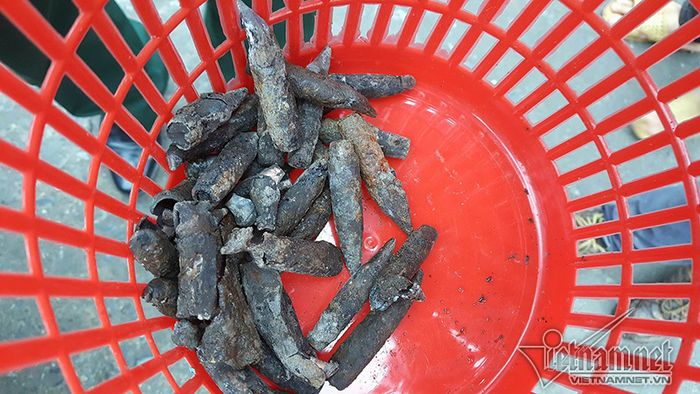 Mảnh nghi là đầu đạn thu được ở hiện trường