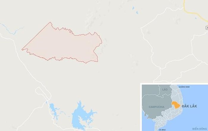 Xã Cư Kbang nơi xảy ra sự việc. Ảnh: Google Maps.