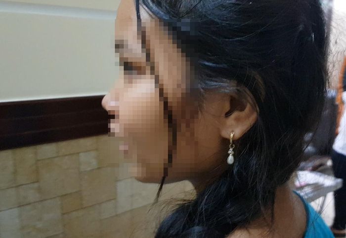 Dung kể lại việc bị bà Hương lợi dụng, đưa vào vụ án. Ảnh: Lê Trai.
