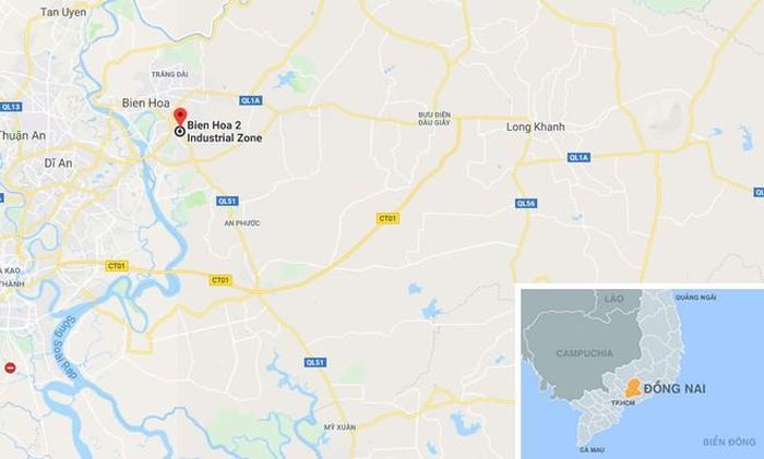 Địa điểm xảy ra vụ việc. Ảnh: Google Maps.